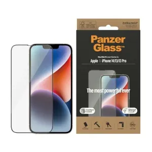 PanzerGlass Ultra-Wide Fit Apple iPhone 14/13/13 Pro Screen Protection Antibacterial EasyAligner 2783