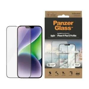PanzerGlass Ultra-Wide Fit Apple iPhone 14 Plus/13 Pro Max Screen Protection Anti-reflective Antibacterial EasyAligner 2789