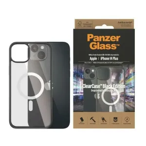 PanzerGlass ClearCase MagSafe Apple iPhone 14 Plus Antibacterial black 0415