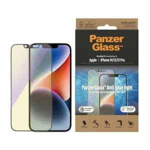 PanzerGlass Ultra-Wide Fit Apple iPhone 14/13/13 Pro Screen Protection Antibacterial EasyAligner Anti-blue light 2791