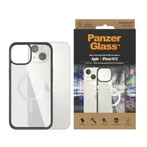 PanzerGlass ClearCase MagSafe Apple iPhone 14/13 Antibacterial black 0413