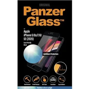 PanzerGlass Edge-to-Edge pre Apple iPhone 6/6s/7/8/SE 2020/SE 2022 čierne s Anti-Glare