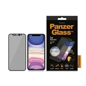 PanzerGlass E2E Super+ Apple iPhone 11/XR Case Friendly, CamSlider Privacy black
