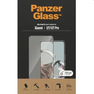 Ochranné sklo PanzerGlass UWF AB pre Xiaomi 12T Pro, 12T, čierna 8065