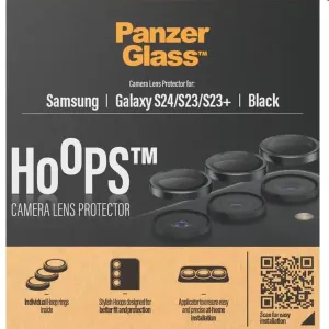 PanzerGlass Ochranný kryt objektívu fotoaparátu Hoops pre Samsung Galaxy S24, S23, S23 Plus 1207