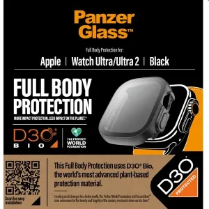 Tvrdené sklo Full Body D3O PanzerGlass pre Apple Watch Ultra, Ultra 2 3691