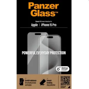 Ochranné sklo PanzerGlass pre Apple iPhone 15 Pro 2806