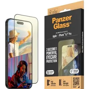 PanzerGlass Apple iPhone 15 Pro Max AntiRexní & AntiBlue s inštalačným rámčekom