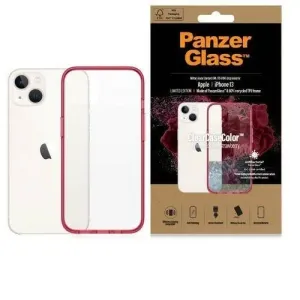 PanzerGlass Apple iPhone 13 PanzerGlass ClearcaseColor puzdro  KP19766 červená