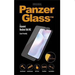 Ochranné temperované sklo PanzerGlass Case Friendly pre Xiaomi Redmi 9A/9AT/9C, black 8032