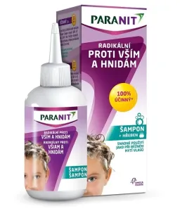 PARANIT Radikálny proti všiam a hnidám šampón 100 ml + hrebeň (inov. 2023), 1x1 set