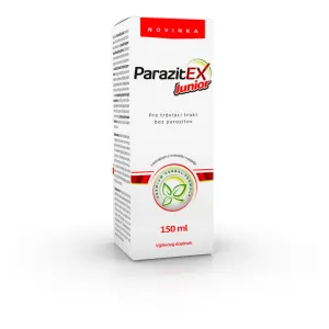 ParazitEx Junior sirup pre tráviaci trakt detí bez parazitov 1x150 ml