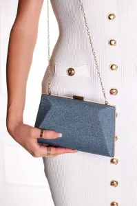 Modrá spoločenská clutch kabelka Ariadne
