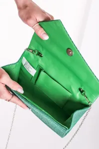 Zelená spoločenská kabelka Allegra