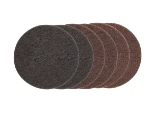 PARKSIDE® Príslušenstvo pre uhlovú brúsku, 125 mm (súprava brúsnych kotúčov z netkanej textílie, 6-dielna)