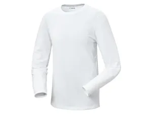 PARKSIDE® Pánske tričko s dlhým rukávom (S (44/46), biela)