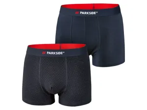 PARKSIDE® Pánske boxerky, 2 kusy (L, navy modrá) #8194829