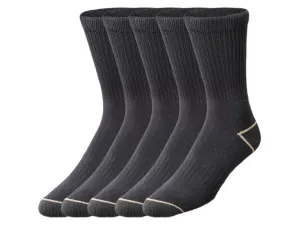 PARKSIDE® Pánske pracovné ponožky, 5 párov (43/46, čierna) #7169221