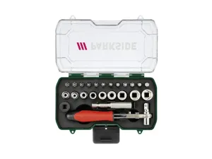 PARKSIDE® Súprava rační/nožov/na jemnú mechaniku (nástrčné kľúče na jemnú mechaniku, 23-dielna súprava)