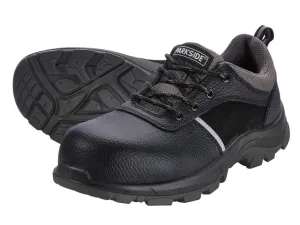 PARKSIDE® Pánska kožená bezpečnostná obuv S3 (46, čierna/sivá) #7169055