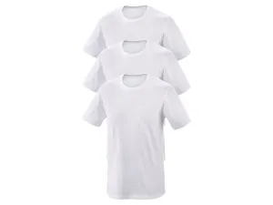 PARKSIDE® Pánske bavlnené tričko, 3 kusy (S (44/46), okrúhly výstrih)