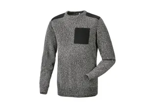 PARKSIDE® Pánsky pletený pulóver (M (48/50), sivá/čierna)