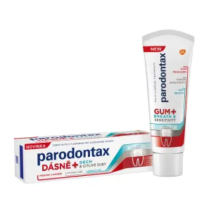Parodontax Zubná pasta na problémy s ďasnami, dychom a citlivosťou zubov Gum and Sensitiv e 75 ml