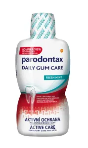 Parodontax Daily Gum Care Fresh Mint ústna voda pre kompletnú ochranu zubov Fresh Mint 500 ml