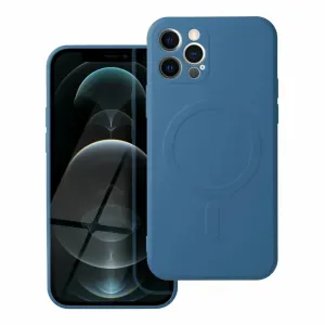 Part Obal Silicone Mag Cover, iPhone 12 Pro, modrý