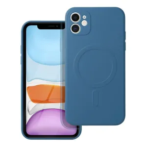 Part Obal Silicone Mag Cover, iPhone 11, modrý