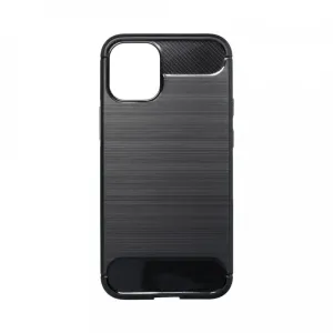 Puzdro Carbon Lux TPU iPhone 12 Mini (5.4) - čierne