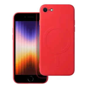 Part Obal Silicone Mag Cover, iPhone 7 / 8 / SE 2020 / SE 2022, červený