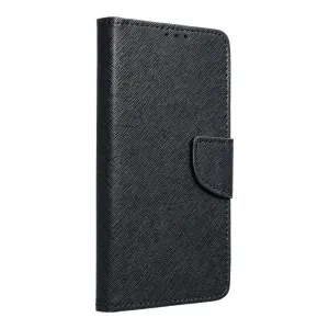 Puzdro Fancy Book Samsung Galaxy A12 A125/M12 M127 - čierne