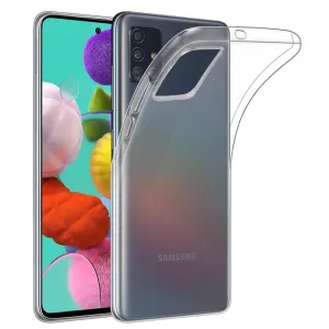 Transparentní silikonový kryt s tloušťkou 0,5mm  Samsung Galaxy A51