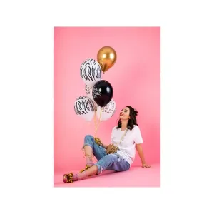 Súprava latexových balónikov „girls night out“ – rozlúčka so slobodou – 30 cm – 6 ks