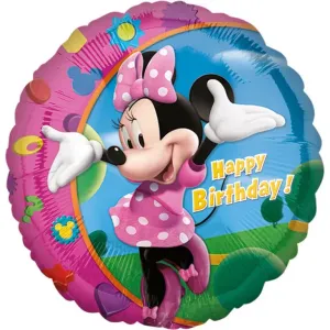 Amscan Fóliový balón - Minnie Happy Birthday #1567838