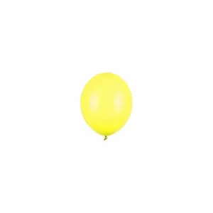 SB5P-084 Party Deco Eko mini pastelové balóny - 12cm, 10ks Žltá