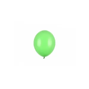 SB5P-102J Party Deco Eko mini pastelové balóny - 12cm, 10ks Zelená