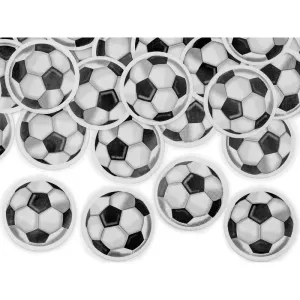PartyDeco Vystreľovacie konfety - Futbalové loptičky 40 cm