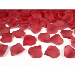 PLRD500-007 Party Deco Konfetové lupienky ruží 500 ks Červená