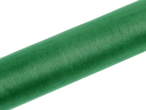 PartyDeco Organza smaragdová zelená 16cm x 9m