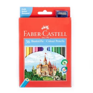 Pastelky Castell set 36 farebné (Faber Castel - Pastelky Klasik)