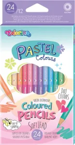 PATIO - Colorino pastelové pastelky 12ks /24 farieb