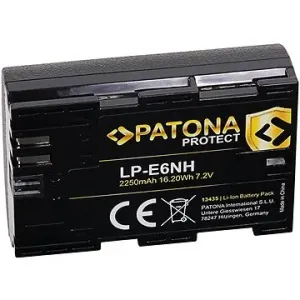 PATONA na Canon LP-E6NH 2 250 mAh Li-Ion Protect EOS R5/R6