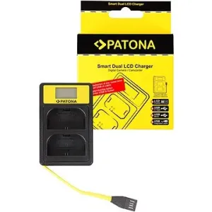 PATONA pre Dual Canon LP-E6 s LCD,USB