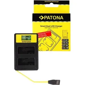 PATONA pre Dual Canon LP-E8 s LCD, USB