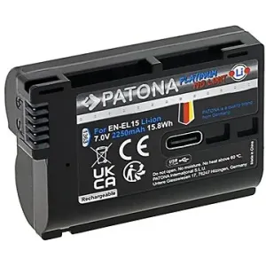 PATONA batéria pre Nikon EN-EL15C 2250mAh Li-Ion Platinum USB-C nabíjanie