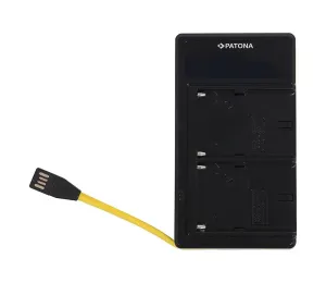 PATONA PATONA - Nabíjačka Dual Sony NP-F970/F960/F950 USB
