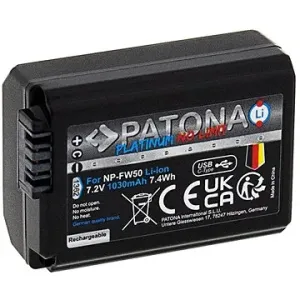 PATONA PLATINUM kompatibilné so Sony NP-FW50