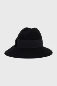 Vlnený klobúk Patrizia Pepe čierna farba, vlnený #248180
